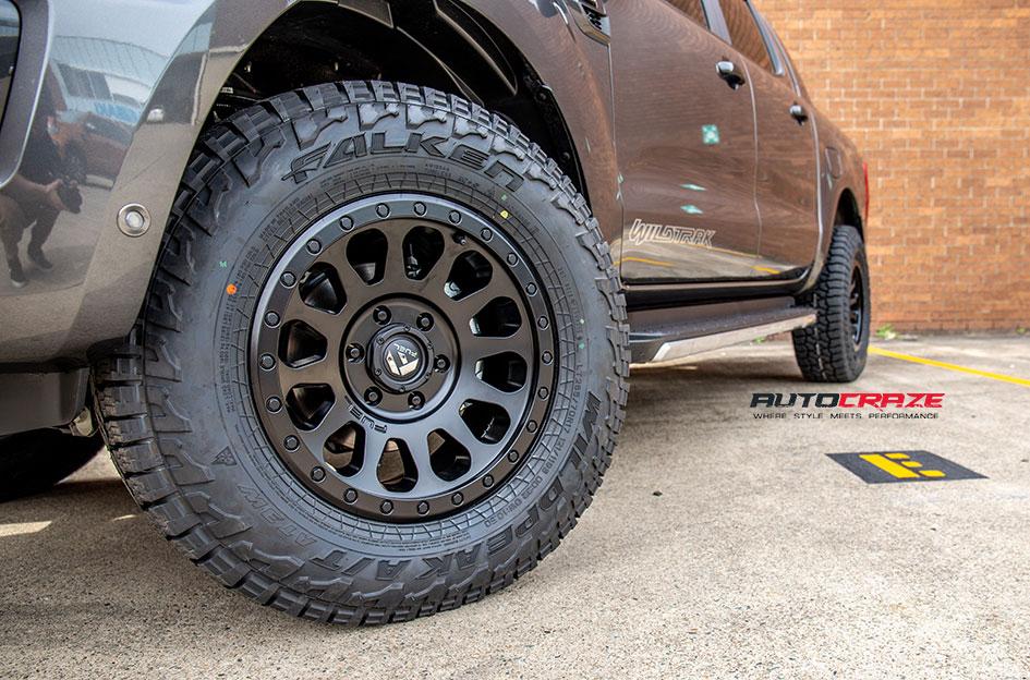 FORD-RANGER-VECTOR-MATTE-BLACK